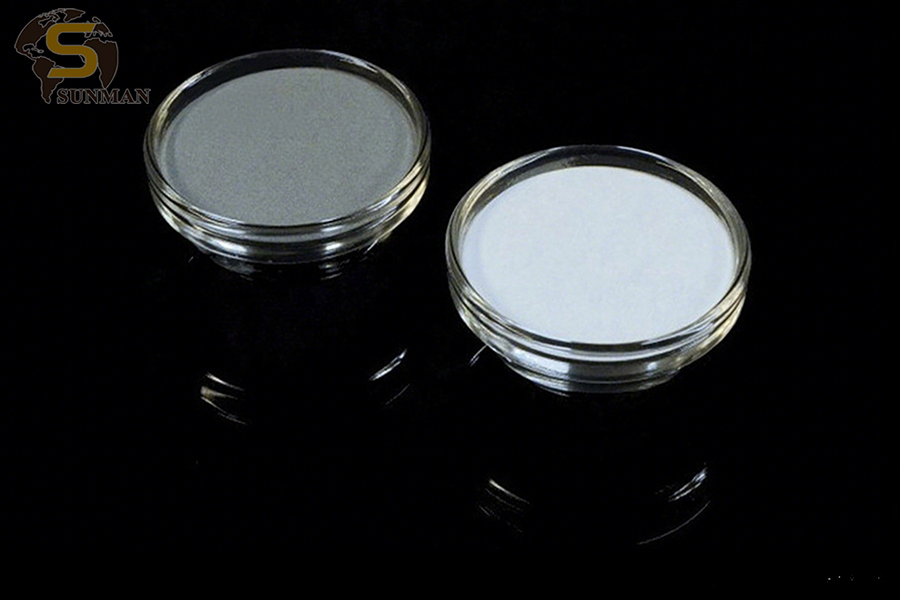 What is the best method for applying reflective powders?